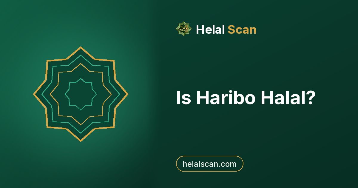 Is Haribo Halal?