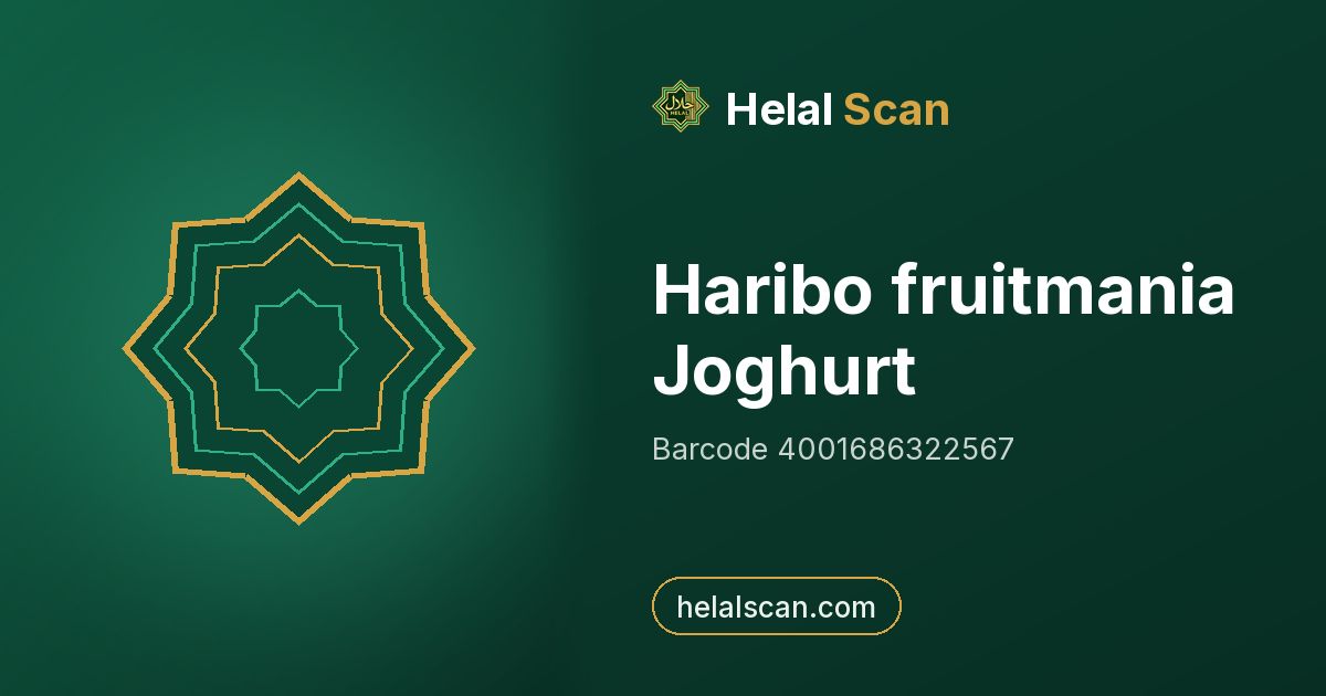 Haribo fruitmania Joghurt