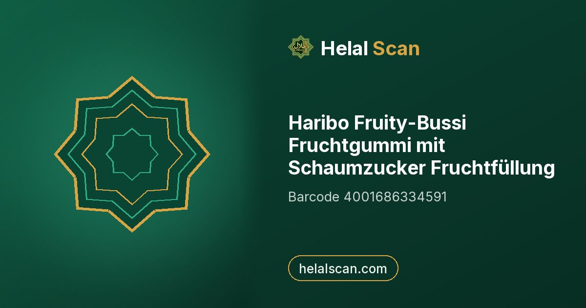 Haribo Fruity-Bussi Fruchtgummi mit Schaumzucker Fruchtfüllung